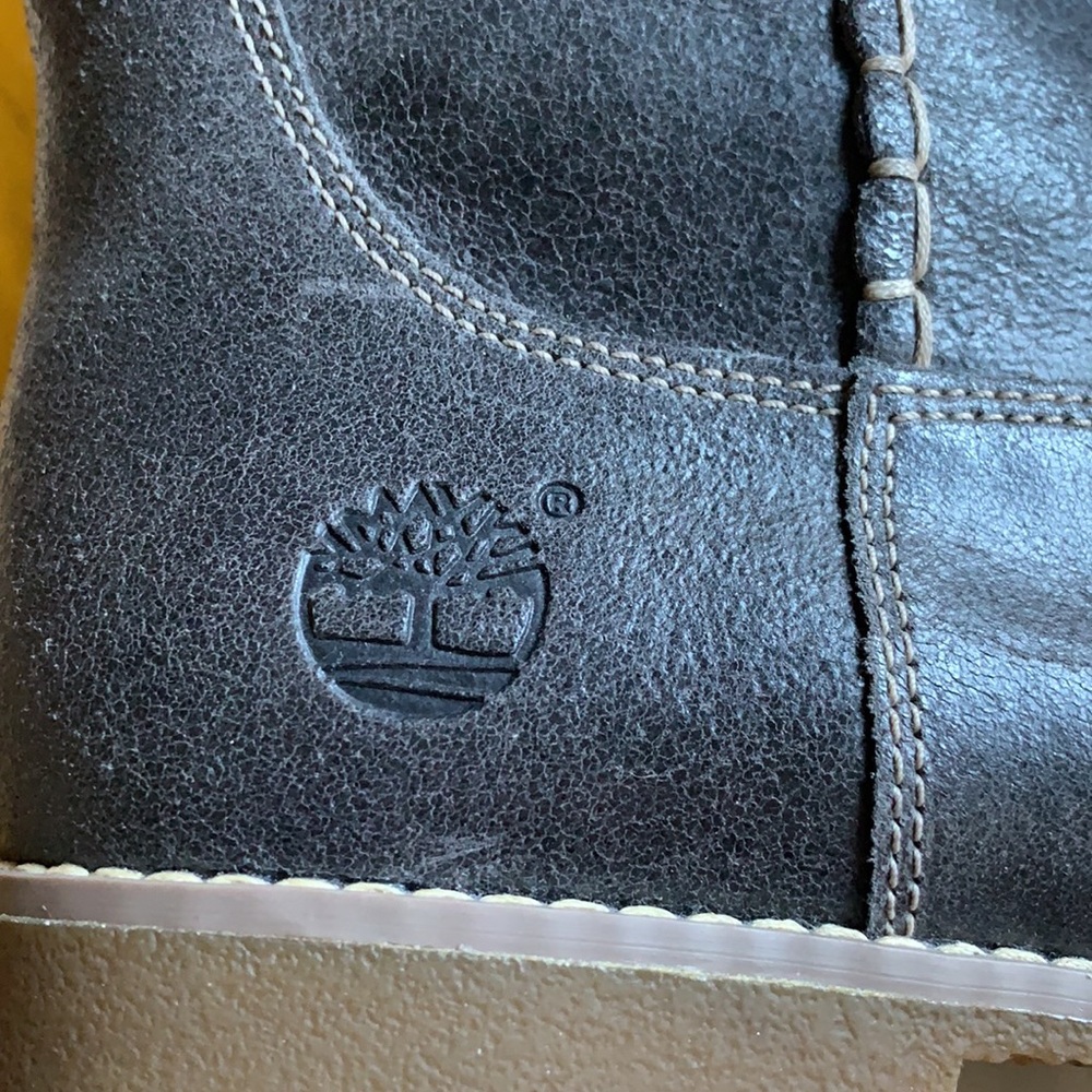 Timberland Calf High Leather Boots - Picture 7 of 9